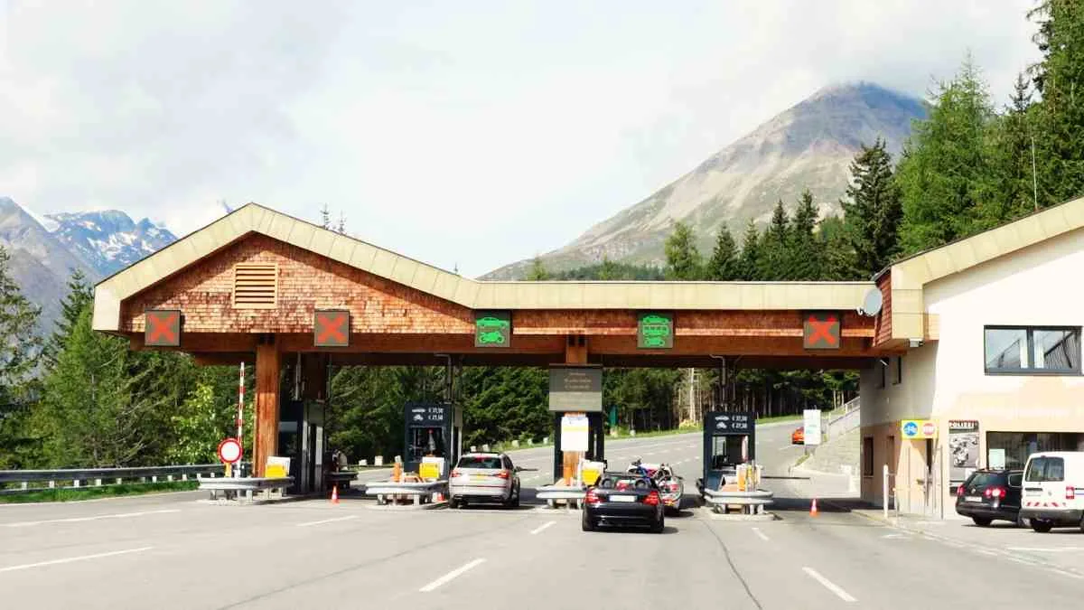 The Heiligenblut toll station