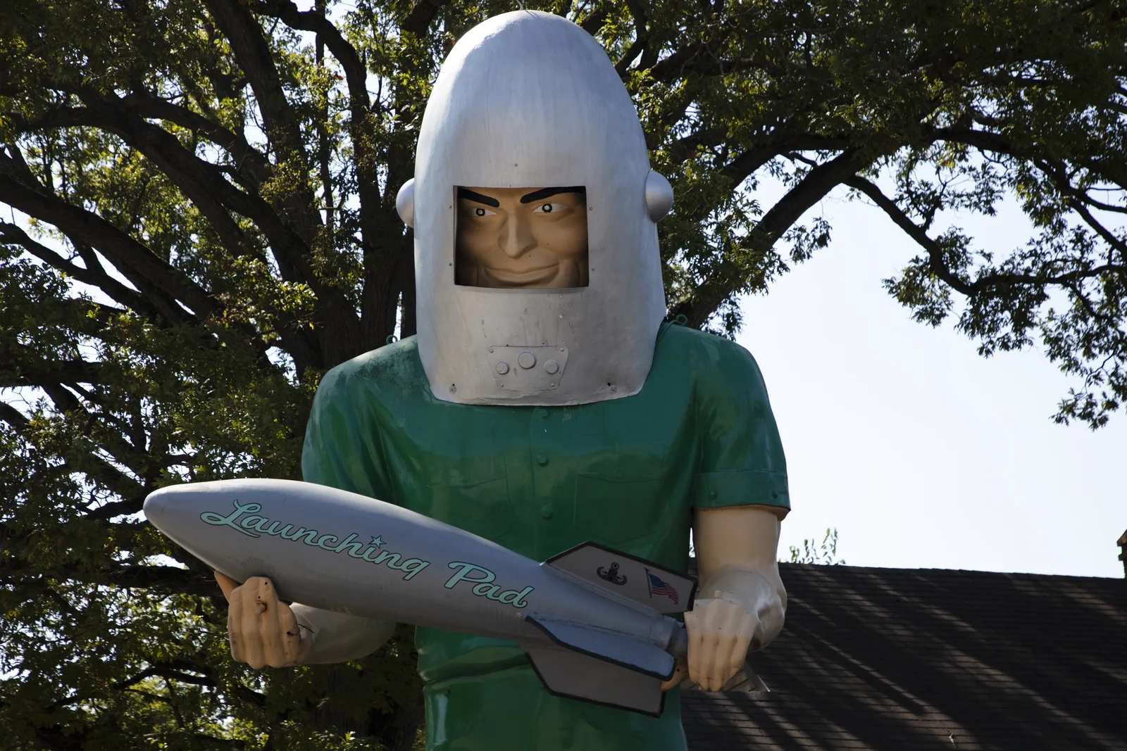 Gemini Giant in Wilmington