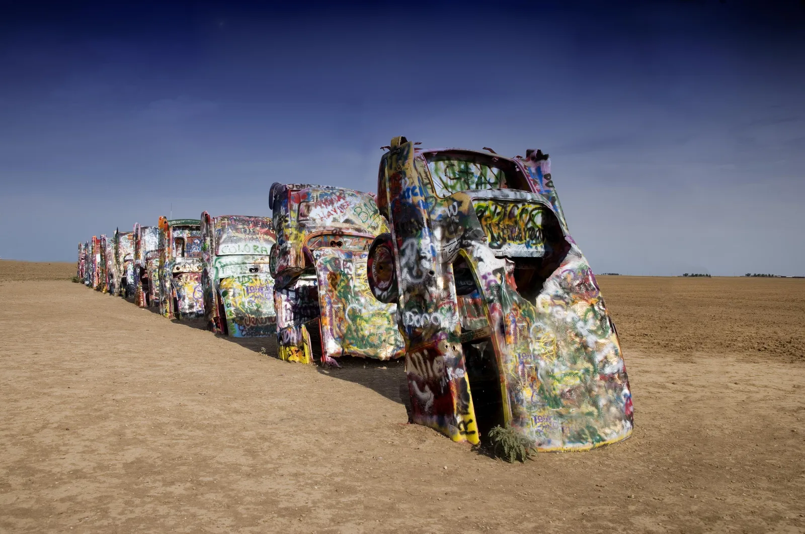 Cadillac Ranch bei Amarillo