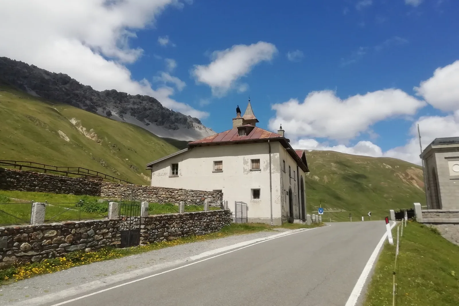 The San Ranieri chapel at the summit